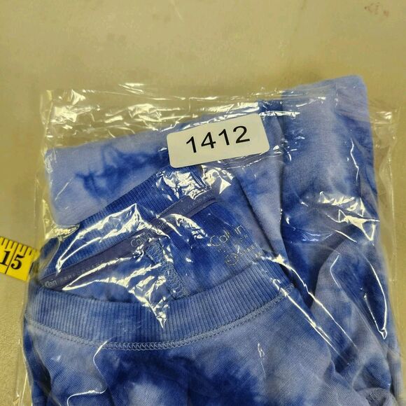 Calvin Klein Womens Athletic Top Size 2X Tie Die Hippie Gypsy Retro Athaleisure - Picture 11 of 12